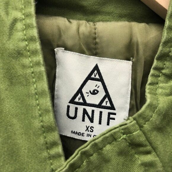 New UNIF Olive Green Jacket - Size XS - Picture 3 of 6